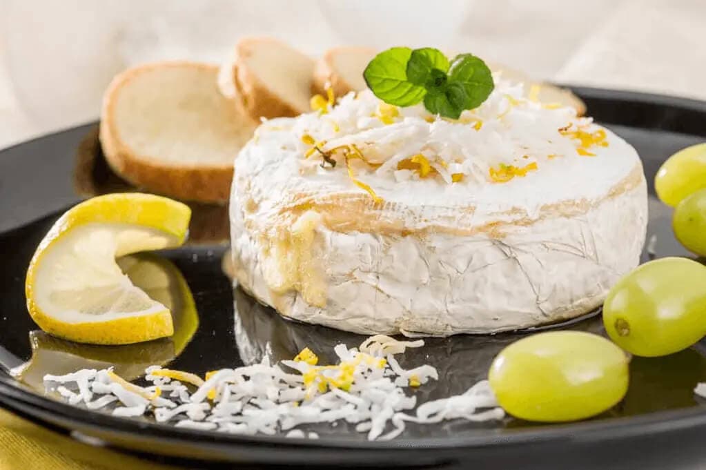 Camembert con coco