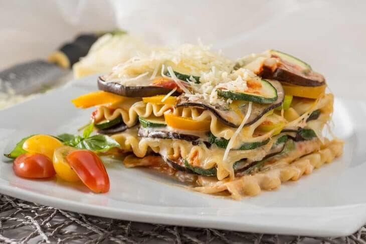 Lasagna vegetariana