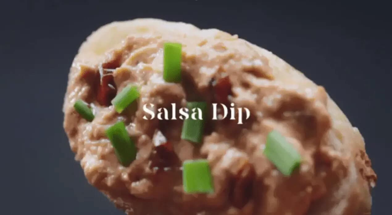 Salsa dip con tomates secos